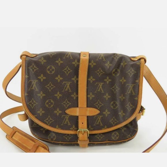 Louis Vuitton Handbags - AUTH LOUIS VUITTON  MONOGRAM SAUMUR 30 CROSSBODY
